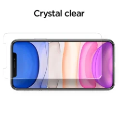Spigen Apple|Iphone Xr-Szkło Hartowane ALM Glass Fc Apple iPhone 11 Black
