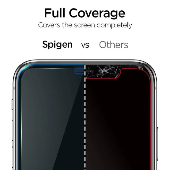 Spigen Iphone X|Iphone Xs-Szkło Hartowane Alm Glas Fc Apple Iphone 11 Pro