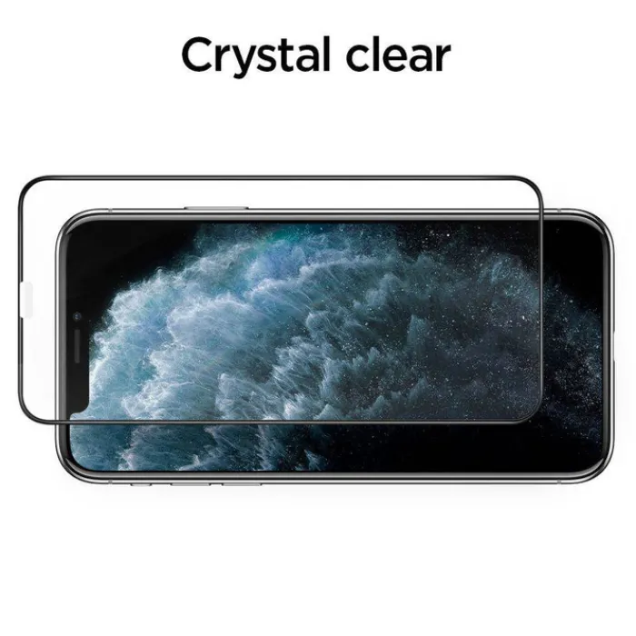 Spigen Iphone X|Iphone Xs-Szkło Hartowane Alm Glas Fc Apple Iphone 11 Pro