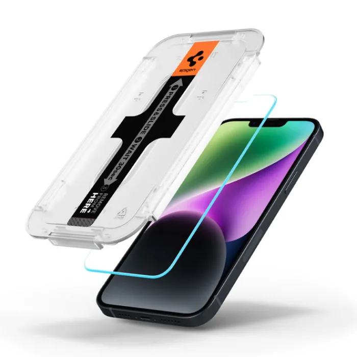 Spigen Iphone 13|Iphone 13 Pro-Szkło hartowane Apple iPhone 17E / 16E / 14 / 13 / 13 Pro Glas.Tr ”ez Fit”