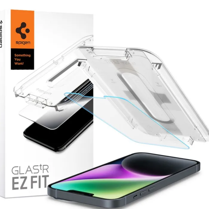 Spigen Iphone 13|Iphone 13 Pro-Szkło hartowane Apple iPhone 17E / 16E / 14 / 13 / 13 Pro Glas.Tr ”ez Fit”