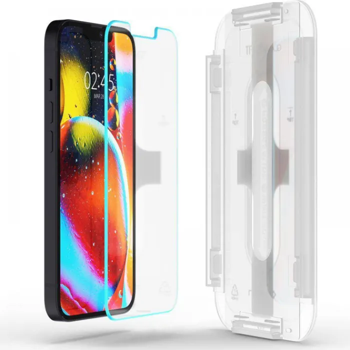 Spigen Iphone 13 Mini|Apple-SZKŁO HARTOWANE Apple iPhone 13 Mini Glas.Tr ”EZ Fit” 2-Pack