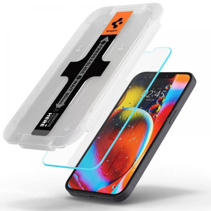 Spigen Iphone 13 Mini|Apple-SZKŁO HARTOWANE Apple iPhone 13 Mini Glas.Tr ”EZ Fit” 2-Pack