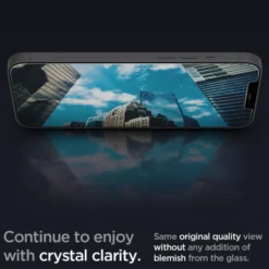 Spigen Iphone 13|Iphone 13 Pro-SZKŁO HARTOWANE Apple iPhone 13 / 13 Pro / 17E / 16E Glas.TR ”EZ Fit” 2-Pack Antiblue Glass