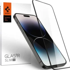 Spigen Iphone 14 Pro Max|Apple-Szkło Hartowane Glass Fc iPhone 14 Pro Max Black