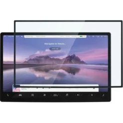 Spigen Tesla|Inne Marki-SZKŁO HARTOWANE GLASS FC ”EZ FIT” TESLA MODEL X 2022 / MODEL S 2021 BLACK