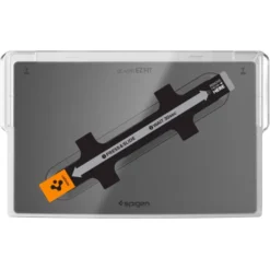 Spigen Tesla|Inne Marki-SZKŁO HARTOWANE GLASS FC ”EZ FIT” TESLA MODEL X 2022 / MODEL S 2021 BLACK