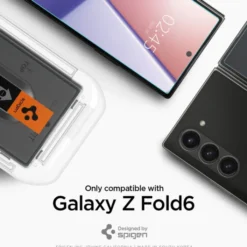 Spigen Samsung|Galaxy Z Fold 6-SZKŁO HARTOWANE GLAS.TR ”EZ FIT” 2-PACK GALAXY Z FOLD 6 CLEAR