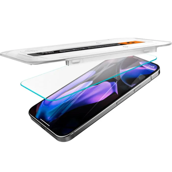 Spigen Pixel 9|Google-SZKŁO HARTOWANE GLAS.TR ”EZ FIT” 2-PACK GOOGLE PIXEL 9 / 9 PRO PIXEL 10 / 10 PRO CLEAR