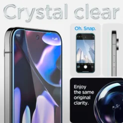 Spigen Pixel 9|Google-SZKŁO HARTOWANE GLAS.TR ”EZ FIT” 2-PACK GOOGLE PIXEL 9 / 9 PRO PIXEL 10 / 10 PRO CLEAR