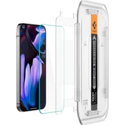 Spigen Pixel 9|Google-SZKŁO HARTOWANE GLAS.TR ”EZ FIT” 2-PACK GOOGLE PIXEL 9 / 9 PRO PIXEL 10 / 10 PRO CLEAR