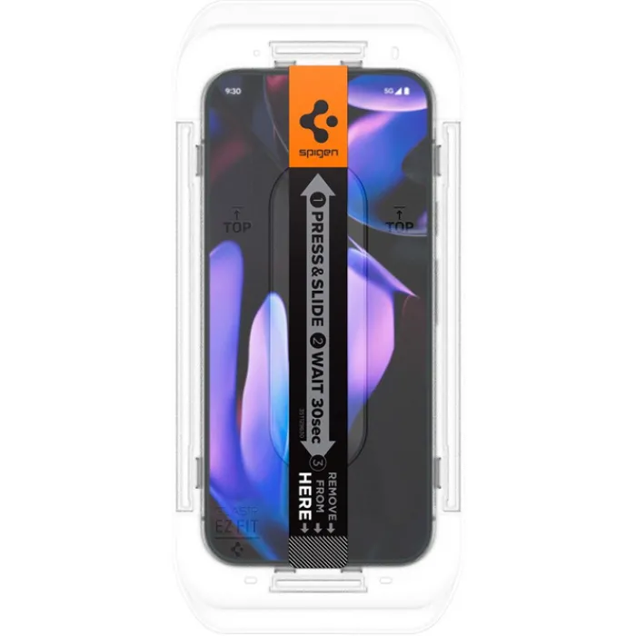 Spigen Pixel 9|Google-SZKŁO HARTOWANE GLAS.TR ”EZ FIT” 2-PACK GOOGLE PIXEL 9 / 9 PRO PIXEL 10 / 10 PRO CLEAR