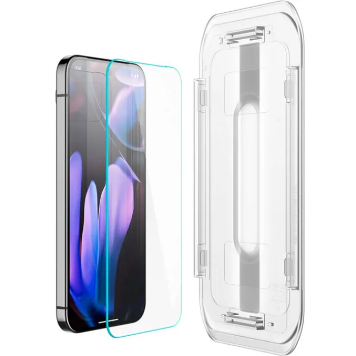 Spigen Pixel 9|Google-SZKŁO HARTOWANE GLAS.TR ”EZ FIT” 2-PACK GOOGLE PIXEL 9 / 9 PRO PIXEL 10 / 10 PRO CLEAR