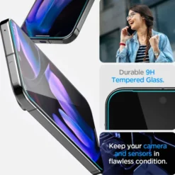 Spigen Pixel 9|Google-SZKŁO HARTOWANE GLAS.TR ”EZ FIT” 2-PACK GOOGLE PIXEL 9 / 9 PRO PIXEL 10 / 10 PRO CLEAR