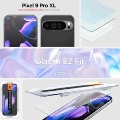 Spigen Pixel 10 Pro Xl|Google-Szkło Hartowane Glas.tr ”ez Fit” 2-pack Google Pixel 9 Pro Xl / 10 Pro Xl Clear