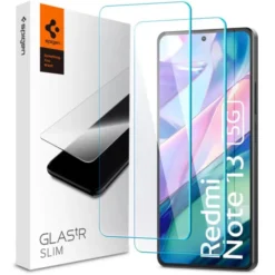 Spigen Xiaomi|Redmi Note 13 5G-SZKŁO HARTOWANE GLAS.TR SLIM 2-PACK XIAOMI REDMI NOTE 13 5G CLEAR