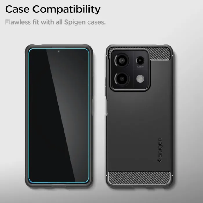 Spigen Xiaomi|Redmi Note 13 5G-SZKŁO HARTOWANE GLAS.TR SLIM 2-PACK XIAOMI REDMI NOTE 13 5G CLEAR