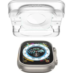Spigen Apple Watch Ultra 49Mm|Apple Watch Ultra 2 49Mm-Szkło Hartowane Glas.tr ”ez Fit” 2-pack Apple Watch Ultra (49 Mm) Clear