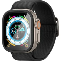 Spigen Apple Watch Ultra 49Mm|Apple Watch Ultra 2 49Mm-Szkło Hartowane Glas.tr Slim Pro Apple Watch Ultra (49 Mm) Black