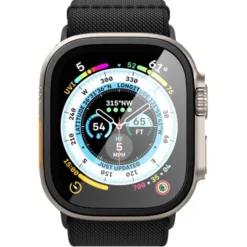 Spigen Apple Watch Ultra 49Mm|Apple Watch Ultra 2 49Mm-Szkło Hartowane Glas.tr Slim Pro Apple Watch Ultra (49 Mm) Black