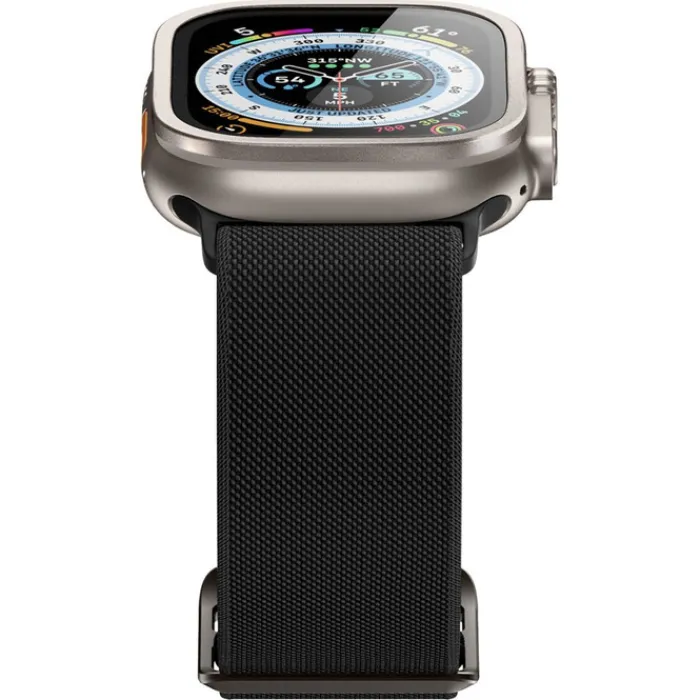 Spigen Apple Watch Ultra 49Mm|Apple Watch Ultra 2 49Mm-Szkło Hartowane Glas.tr Slim Pro Apple Watch Ultra (49 Mm) Titanium