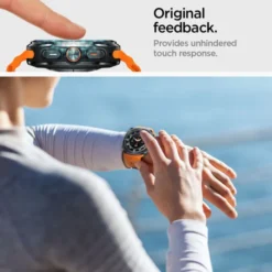 Spigen Galaxy Watch Ultra 47Mm|Samsung-SZKŁO HARTOWANE GLAS.TR ”EZ-FIT” 2-PACK GALAXY WATCH ULTRA (47 MM) CLEAR