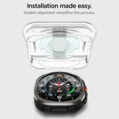 Spigen Galaxy Watch Ultra 47Mm|Samsung-SZKŁO HARTOWANE GLAS.TR ”EZ-FIT” 2-PACK GALAXY WATCH ULTRA (47 MM) CLEAR