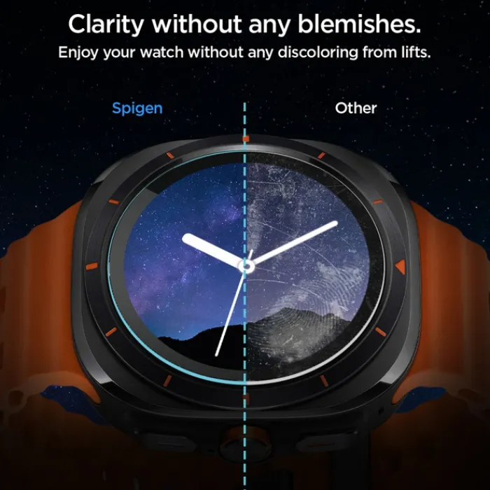 Spigen Galaxy Watch Ultra 47Mm|Samsung-SZKŁO HARTOWANE GLAS.TR ”EZ-FIT” 2-PACK GALAXY WATCH ULTRA (47 MM) CLEAR