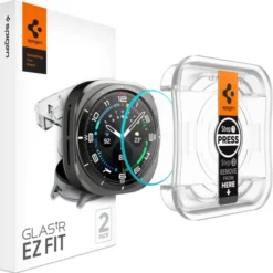 Spigen Galaxy Watch Ultra 47Mm|Samsung-SZKŁO HARTOWANE GLAS.TR ”EZ-FIT” 2-PACK GALAXY WATCH ULTRA (47 MM) CLEAR