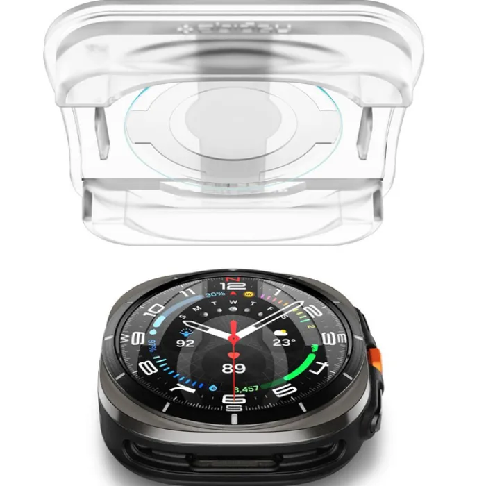 Spigen Galaxy Watch Ultra 47Mm|Samsung-SZKŁO HARTOWANE GLAS.TR ”EZ-FIT” 2-PACK GALAXY WATCH ULTRA (47 MM) CLEAR