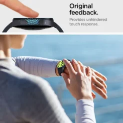 Spigen Galaxy Watch 7 44Mm|Samsung-SZKŁO HARTOWANE GLAS.TR ”EZ-FIT” 2-PACK GALAXY WATCH 7 (44 MM) CLEAR