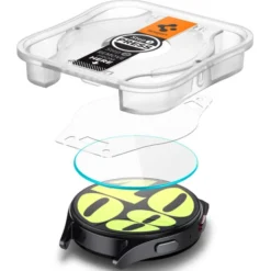 Spigen Galaxy Watch 7 44Mm|Samsung-SZKŁO HARTOWANE GLAS.TR ”EZ-FIT” 2-PACK GALAXY WATCH 7 (44 MM) CLEAR