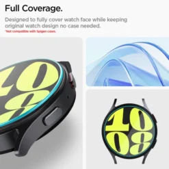 Spigen Galaxy Watch 7 40Mm|Samsung-SZKŁO HARTOWANE GLAS.TR ”EZ-FIT” 2-PACK GALAXY WATCH 7 (40 MM) CLEAR