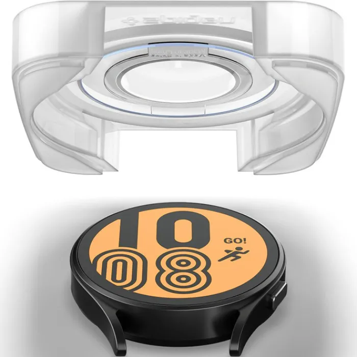 Spigen Galaxy Watch 5 44Mm|Galaxy Watch 4 44Mm-SZKŁO HARTOWANE GLAS.TR ”EZ-FIT” 2-PACK GALAXY WATCH 4 / 5 (44 MM)