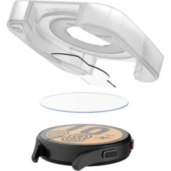 Spigen Galaxy Watch 5 44Mm|Galaxy Watch 4 44Mm-SZKŁO HARTOWANE GLAS.TR ”EZ-FIT” 2-PACK GALAXY WATCH 4 / 5 (44 MM)