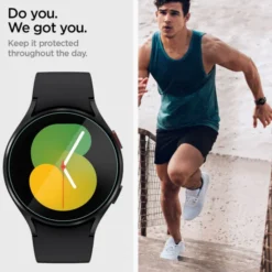 Spigen Galaxy Watch 5 44Mm|Galaxy Watch 4 44Mm-SZKŁO HARTOWANE GLAS.TR ”EZ-FIT” 2-PACK GALAXY WATCH 4 / 5 (44 MM)