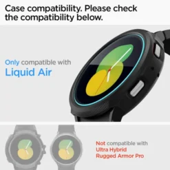 Spigen Galaxy Watch 5 44Mm|Galaxy Watch 4 44Mm-SZKŁO HARTOWANE GLAS.TR ”EZ-FIT” 2-PACK GALAXY WATCH 4 / 5 (44 MM)