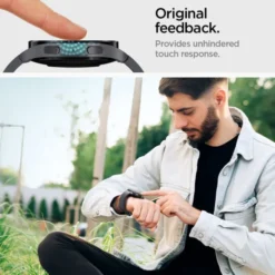 Spigen Galaxy Watch 6 44Mm|Samsung-Szkło Hartowane Glas.tr ”ez-fit” 2-pack Galaxy Watch 6 (44 mm) Clear