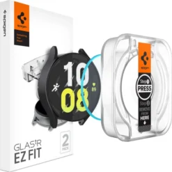 Spigen Galaxy Watch 6 44Mm|Samsung-Szkło Hartowane Glas.tr ”ez-fit” 2-pack Galaxy Watch 6 (44 mm) Clear