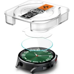 Spigen Galaxy Watch 6 Classic 47Mm|Samsung-Szkło Hartowane Glas.tr ”ez-fit” 2-pack Galaxy Watch 6 Classic (47 mm) Clear