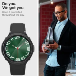 Spigen Galaxy Watch 6 Classic 47Mm|Samsung-Szkło Hartowane Glas.tr ”ez-fit” 2-pack Galaxy Watch 6 Classic (47 mm) Clear