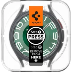 Spigen Galaxy Watch 6 Classic 47Mm|Samsung-Szkło Hartowane Glas.tr ”ez-fit” 2-pack Galaxy Watch 6 Classic (47 mm) Clear