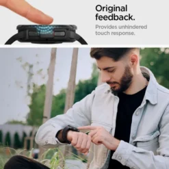 Spigen Galaxy Watch 6 Classic 47Mm|Samsung-Szkło Hartowane Glas.tr ”ez-fit” 2-pack Galaxy Watch 6 Classic (47 mm) Clear
