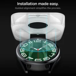 Spigen Galaxy Watch 6 Classic 47Mm|Samsung-Szkło Hartowane Glas.tr ”ez-fit” 2-pack Galaxy Watch 6 Classic (47 mm) Clear