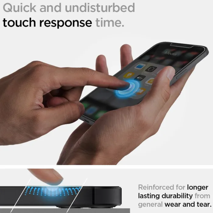 Spigen Iphone 12 Mini|Apple-Szkło Hartowane Glas.tr Slim iPhone 12 Mini