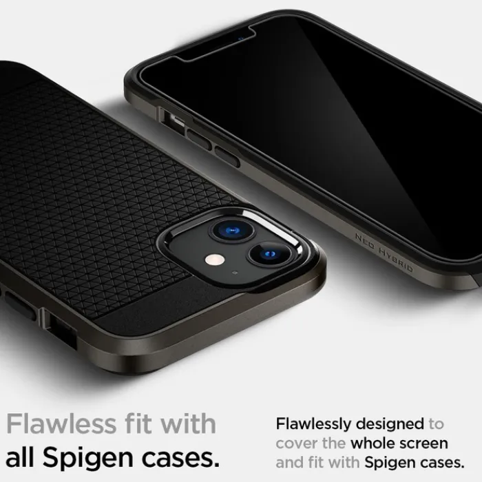 Spigen Iphone 12 Mini|Apple-Szkło Hartowane Glas.tr Slim iPhone 12 Mini