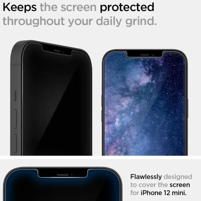 Spigen Iphone 12 Mini|Apple-Szkło Hartowane Glas.tr Slim iPhone 12 Mini