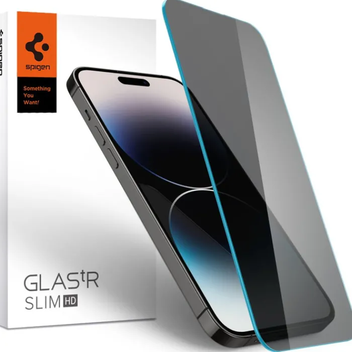 Spigen Iphone 14 Pro Max|Apple-Szkło Hartowane Glas.tr Slim iPhone 14 Pro Max Privacy