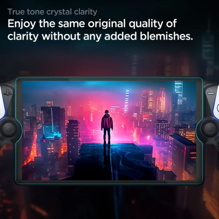 Spigen Inne-SZKŁO HARTOWANE GLAS.TR ”EZ FIT” SONY PLAYSTATION PORTAL CLEAR