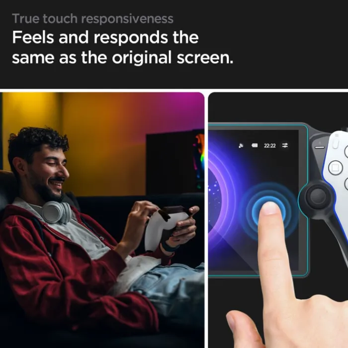 Spigen Inne-SZKŁO HARTOWANE GLAS.TR ”EZ FIT” SONY PLAYSTATION PORTAL CLEAR